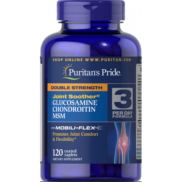 Glukozamin, hondroitin & MSM Joint Soother® Double Strength,180 tablet